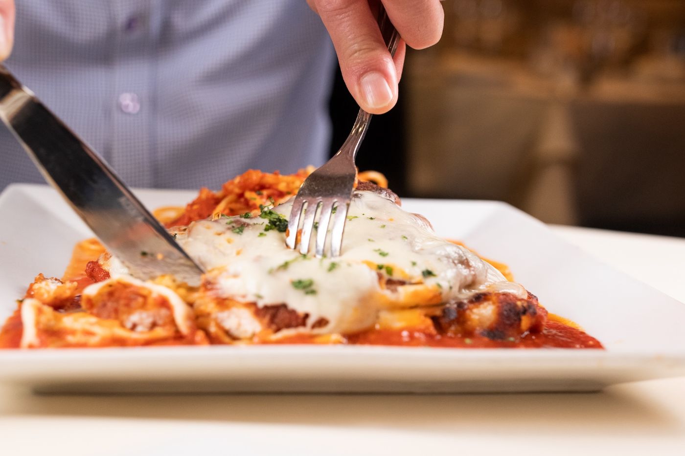 Chicken parmigiana